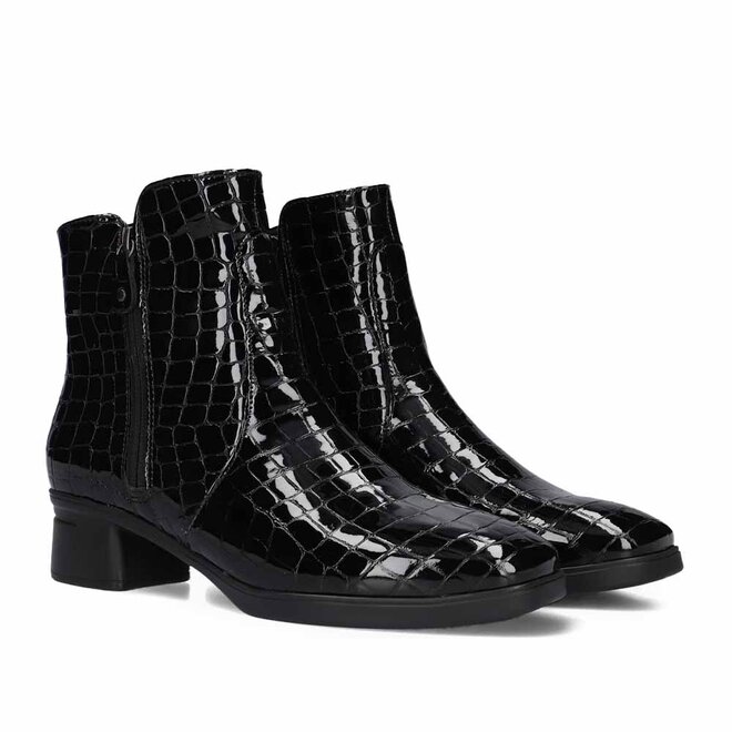 Blues Boot Lak Zwart