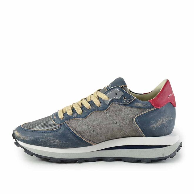 Tropez Haute Low (M) Grijs Blauw