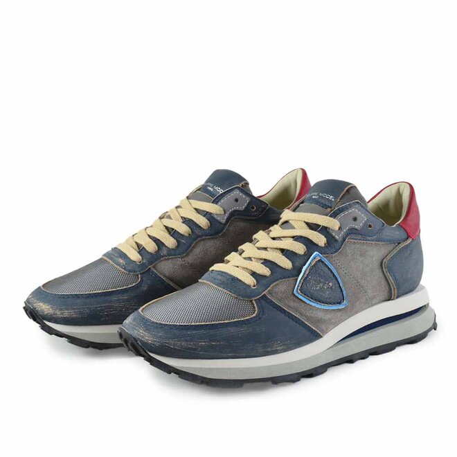 Tropez Haute Low (M) Grijs Blauw
