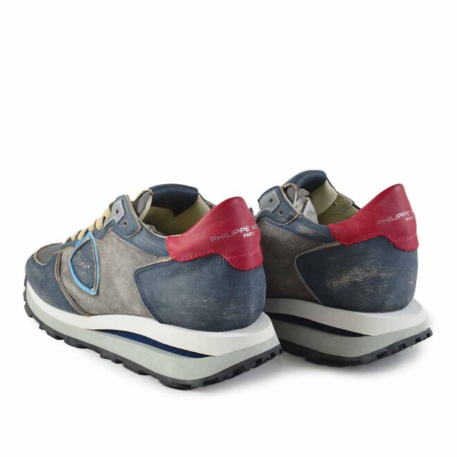 Tropez Haute Low (M) Grijs Blauw