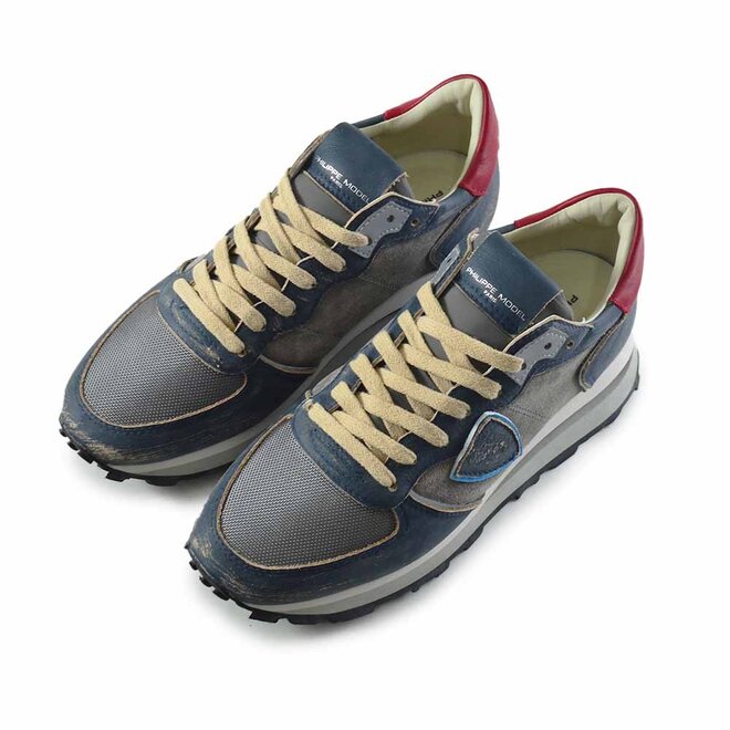 Tropez Haute Low (M) Grijs Blauw