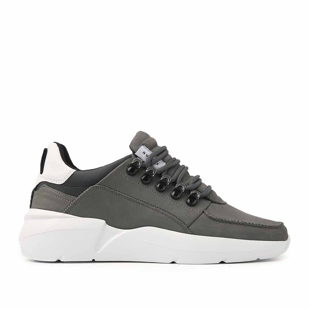 Nubikk Heren Sneaker Roque Roman (M) Grijs Van Dael Schoenen