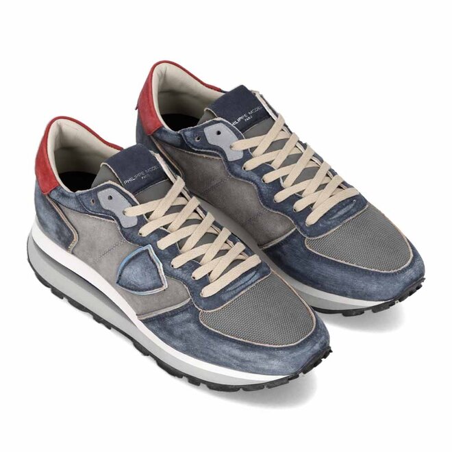 Tropez Haute Low (M) Grijs Blauw