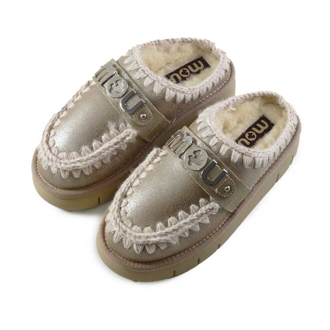 Bounce Clog Metallic Goud