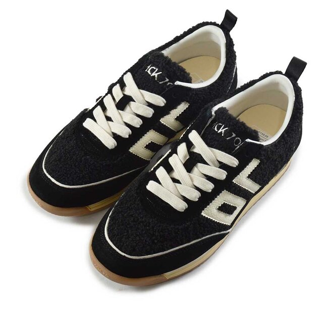 Jogger Fur Wit Zwart