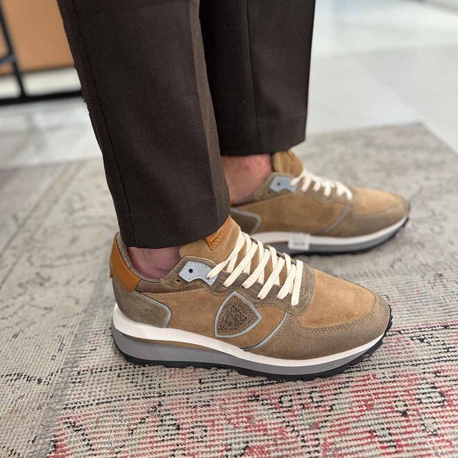 Tropez Haute Low Taupe Bruin