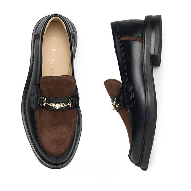 Loafer Hazy Bruin Zwart