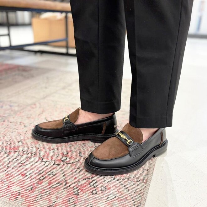 Loafer Hazy Bruin Zwart