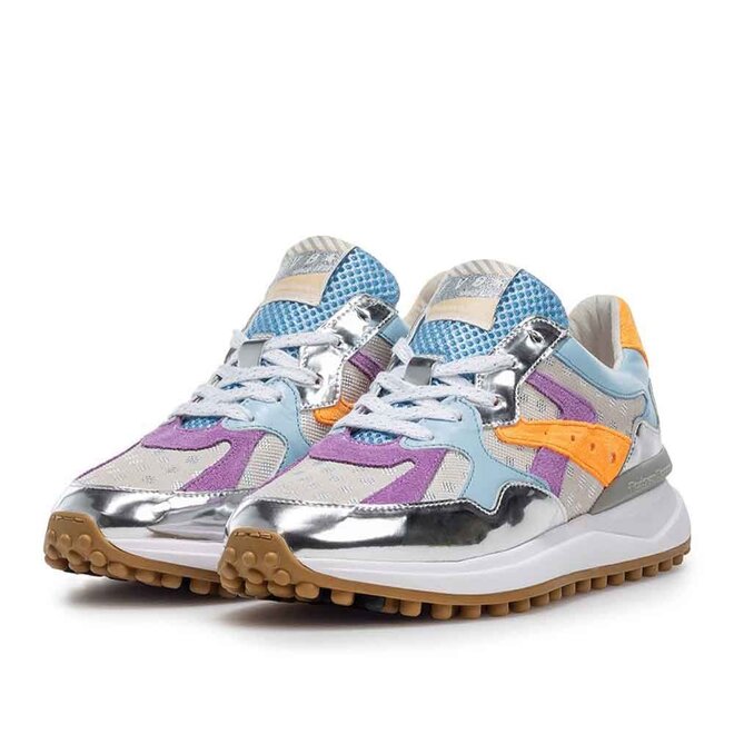 Noppi 46.07 Blauw Zilver