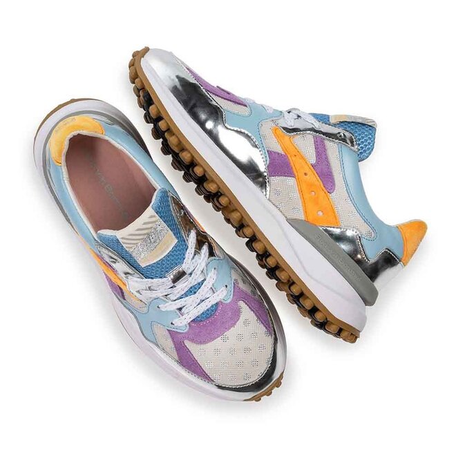 Noppi 46.07 Blauw Zilver