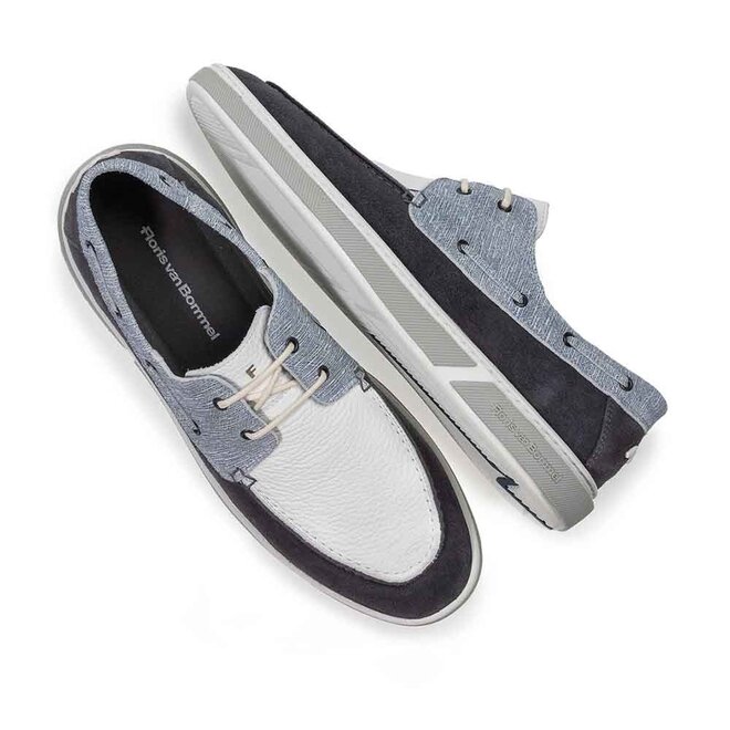 De Booter 01.00 Wit Blauw