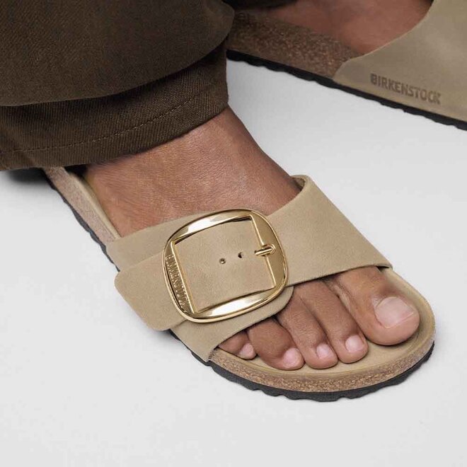 Madrid Big Buckle Taupe