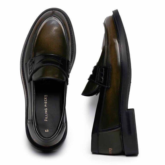 Loafer Brushed Groen