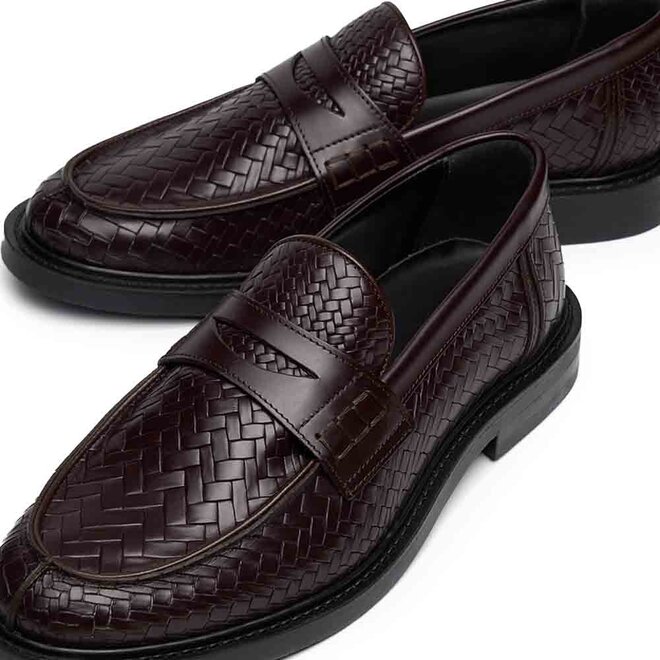 Loafer Woven Bruin