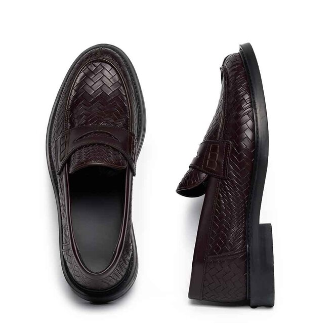 Loafer Woven Bruin