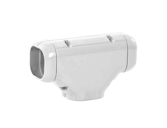 T-Stuk PVC Wit Inoac NT-75W 75 mm
