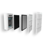 Luchtreiniger Purifier UV 210 m³/u compact met HEPA H13 filter