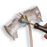 Stekker Haaks met Randaarde 577/KWS