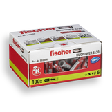 Fischer Pluggen DuoPower 6 x 30 mm