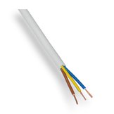 Aansluitsnoer 3 x 1,5 mm² Wit