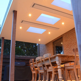 Heatstrip Design 2400 Watt Infrarood Terrasverwarming +Afstandsbediening +App