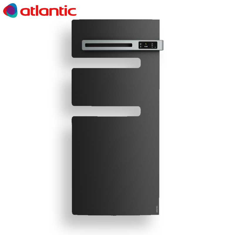 Verwarmde badkamerradiator Atlantic Serenis Antraciet