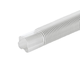 Leidinggoot Flexibel PVC Wit Inaba Denko SF-77-1000-W 75x63 mm 1 meter