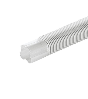 Leidinggoot Flexibel PVC Wit Inaba Denko SF-77-1000-W 75x63 mm 1 meter