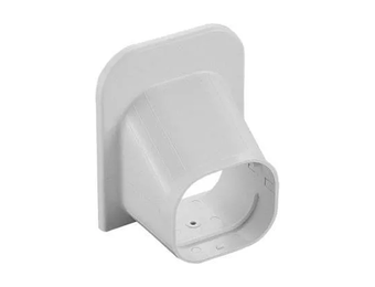 Eindstuk Plafond/Wand PVC Wit Inaba Denko SP-77-W 75 mm