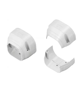 Eindstuk PVC Wit Inaba Denko SE-77-W 75 mm