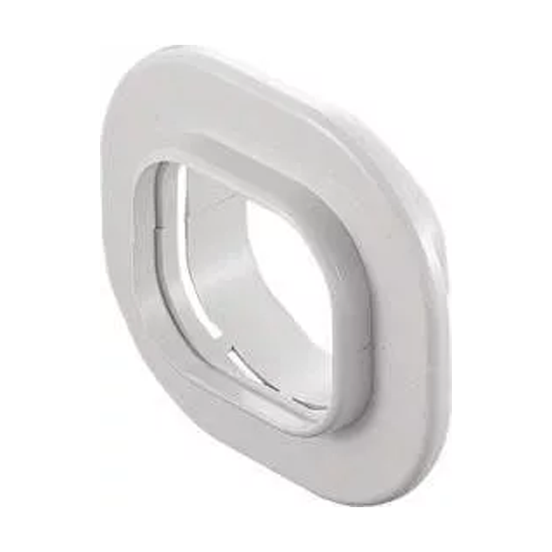 Muurrozet PVC Wit Inaba Denko SWC-77-W 75 mm