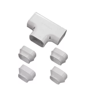 T-Stuk PVC Wit Inaba Denko ST-77-W 75 mm