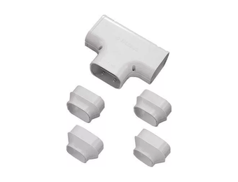 T-Stuk PVC Wit Inaba Denko ST-77-W 75 mm