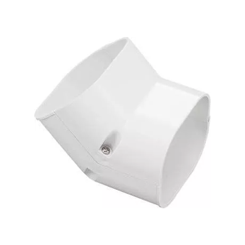 Bocht 45° Stijgend PVC Wit Inaba Denko SCF-77-W 75 mm