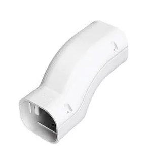 Sprongbocht PVC Wit Inaba Denko SIF-77-W 75 mm