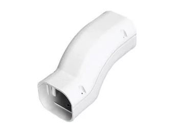 Sprongbocht PVC Wit Inaba Denko SIF-77-W 75 mm