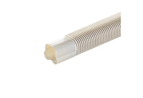 Leidinggoot Flexibel PVC Ivoor Inaba Denko SF-77-500-I 75x63 mm 0,5 meter