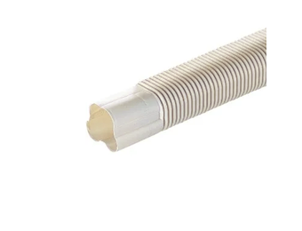 Leidinggoot Flexibel PVC Ivoor Inaba Denko SF-77-500-I 75x63 mm 0,5 meter