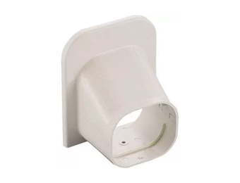 Eindstuk Plafond/Wand PVC Ivoor Inaba Denko SP-77-I 75 mm