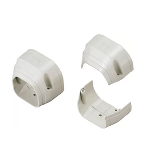 Eindstuk PVC Ivoor Inaba Denko SE-77-I 75 mm