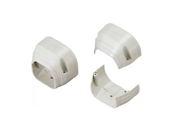 Eindstuk PVC Ivoor Inaba Denko SE-77-I 75 mm