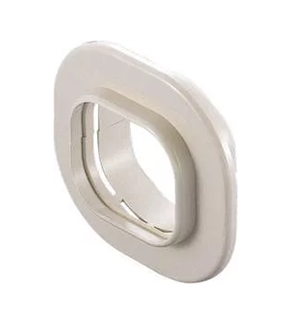 Muurrozet PVC Ivoor Inaba Denko SWC-77-I 75 mm