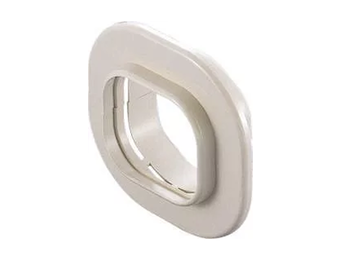 Muurrozet PVC Ivoor Inaba Denko SWC-77-I 75 mm