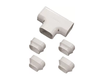 T-Stuk PVC Ivoor Inaba Denko ST-77-I 75 mm