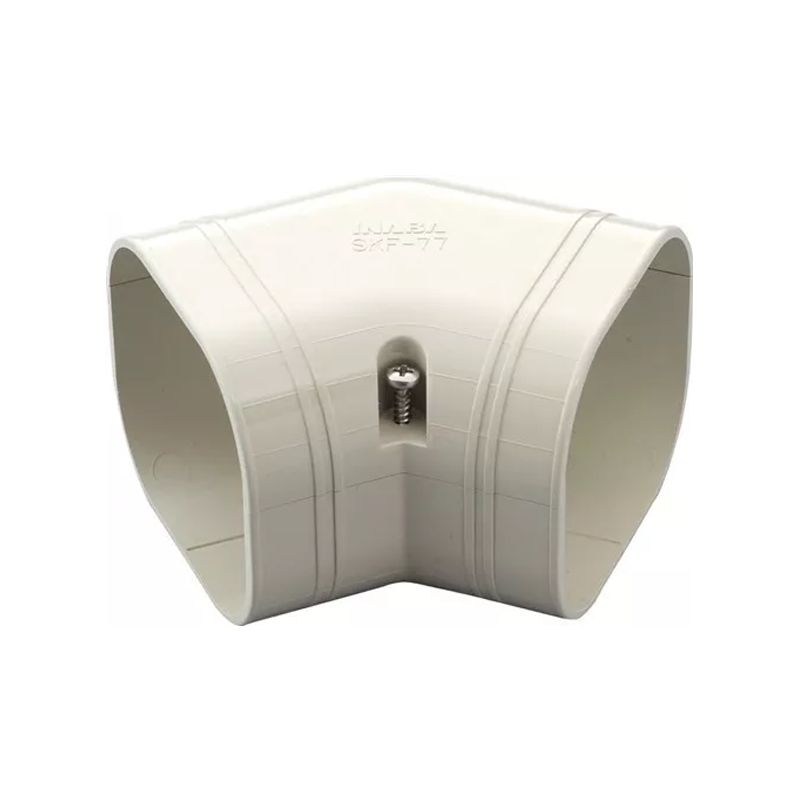 Bocht 45° Vlak PVC Ivoor Inaba Denko SKF-77-I 75 mm