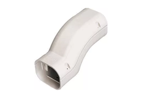 Sprongbocht PVC Ivoor Inaba Denko SIF-77-I 75 mm