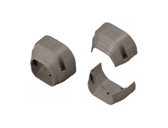 Eindstuk PVC Bruin Inaba Denko SE-77-B 75 mm