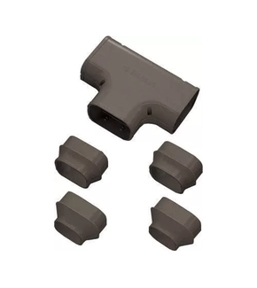 T-Stuk PVC Bruin Inaba Denko ST-77-B 75 mm