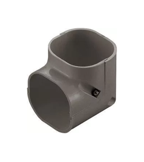 Bocht 90° Kort Stijgend PVC Bruin Inaba Denko SCM-77-B 75 mm