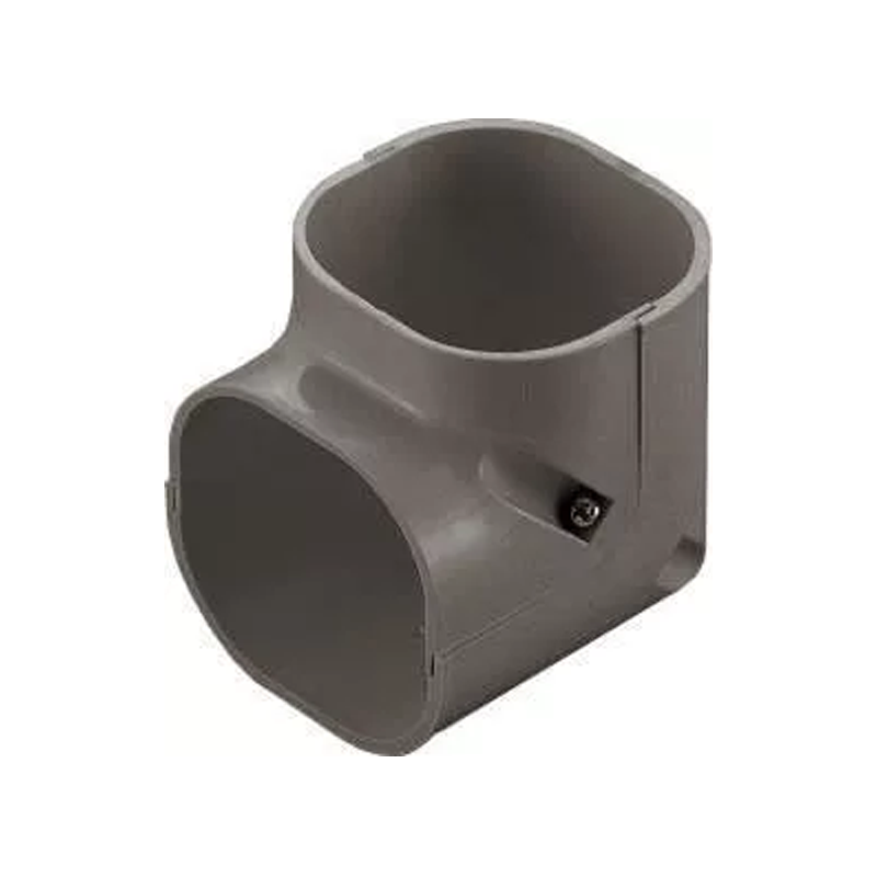 Bocht 90° Kort Stijgend PVC Bruin Inaba Denko SCM-77-B 75 mm